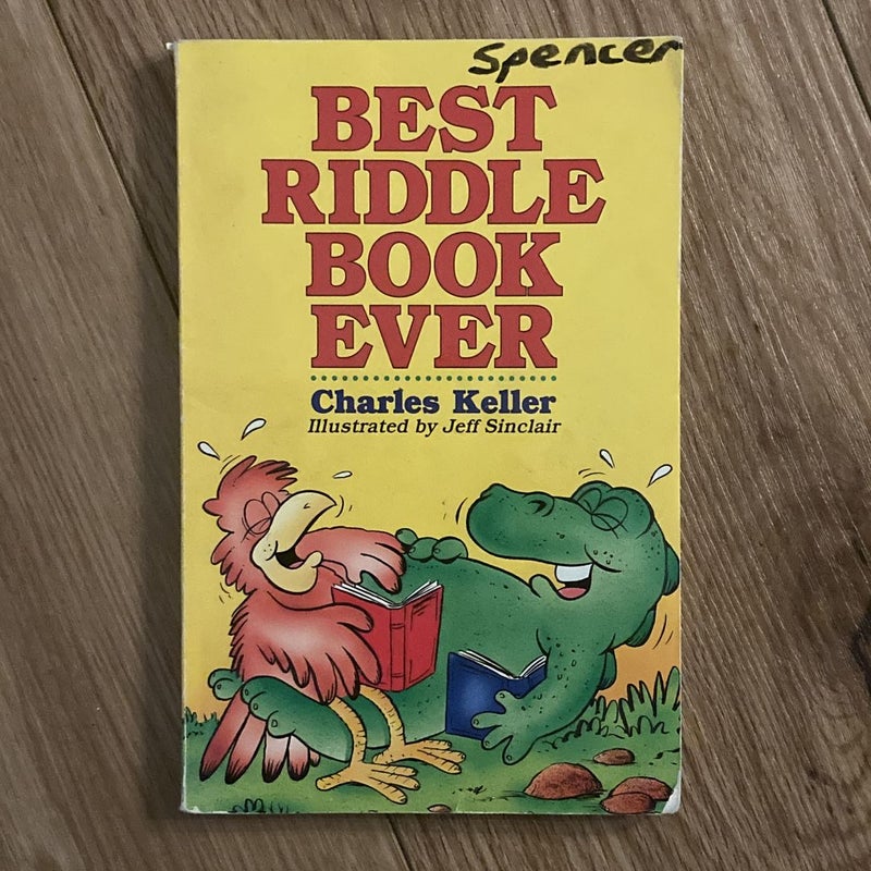 Best Riddle Book Ever