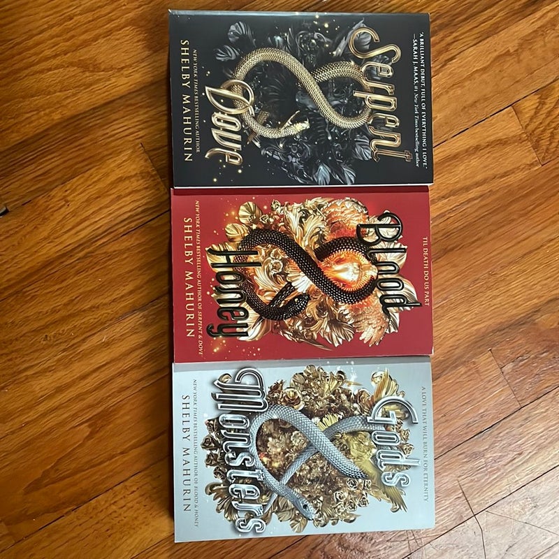 Serpent and Dove trilogy set