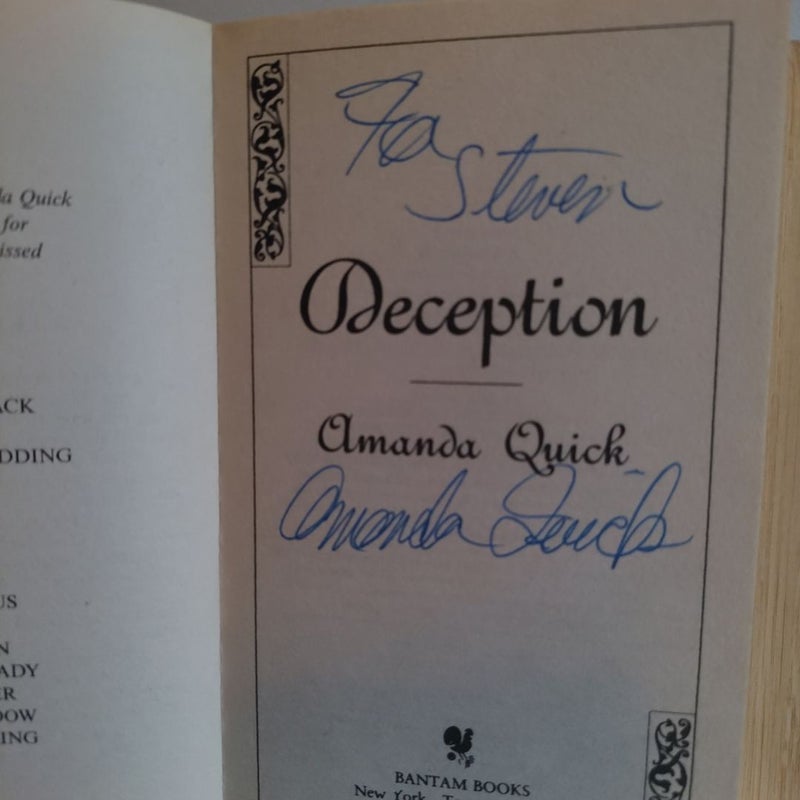 Deception (Signed!)