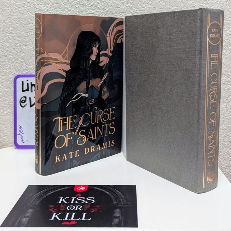 The Curse of Saints SIGNED Fairyloot Edition 