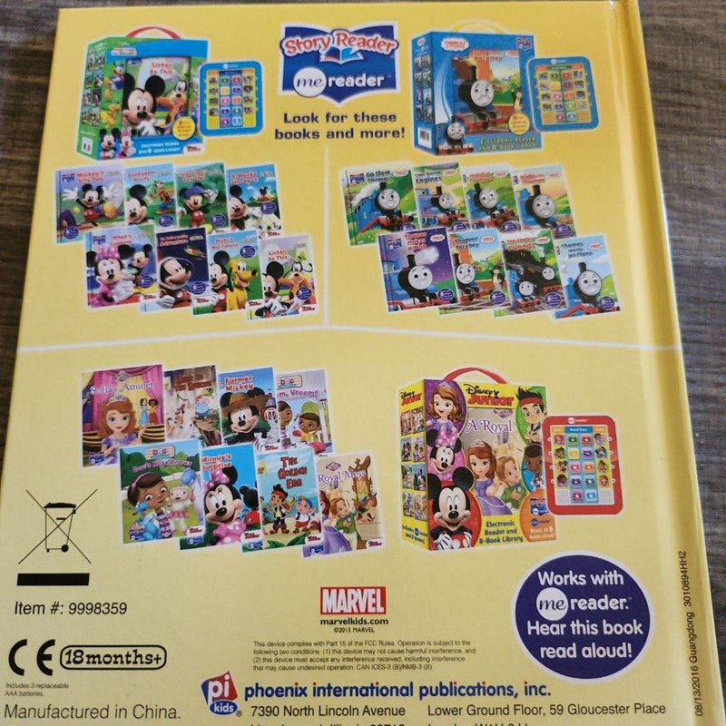 Marvel Avengers books. 