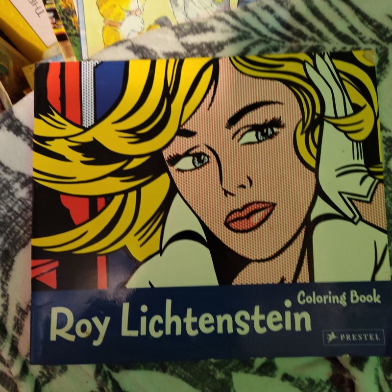 Roy Lichtenstein Coloring Book