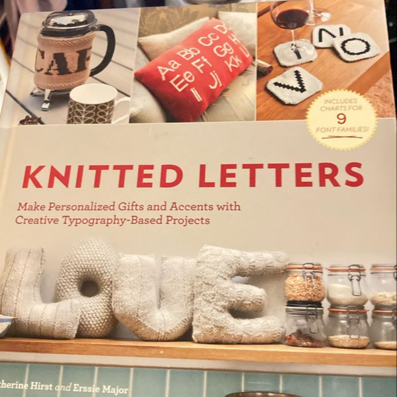 Knitted Letters