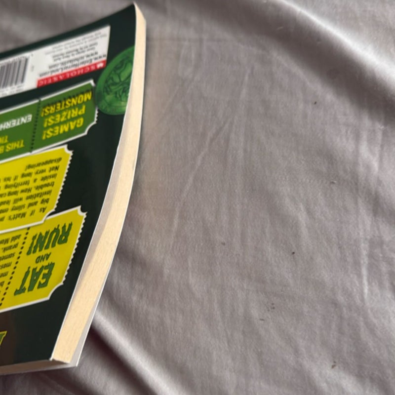 Goosebumps Horrorland Monster Blood for breakfast First Edition