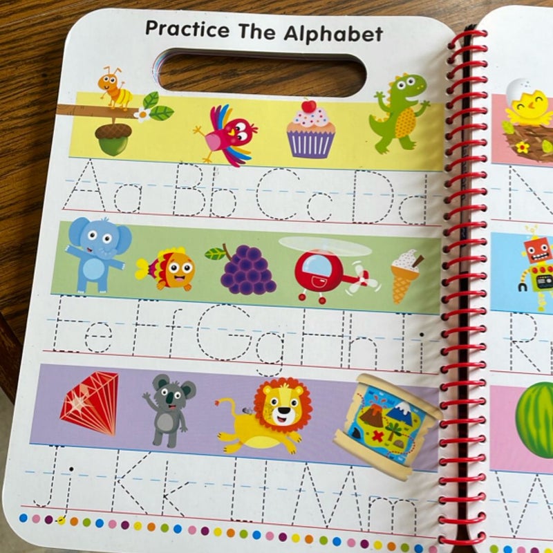 My First Alphabet Wipe off Han