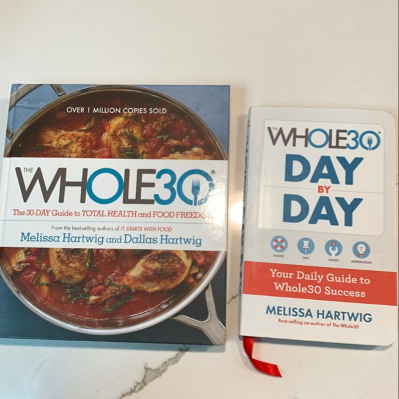 Whole 30 book and Daily Guide book set