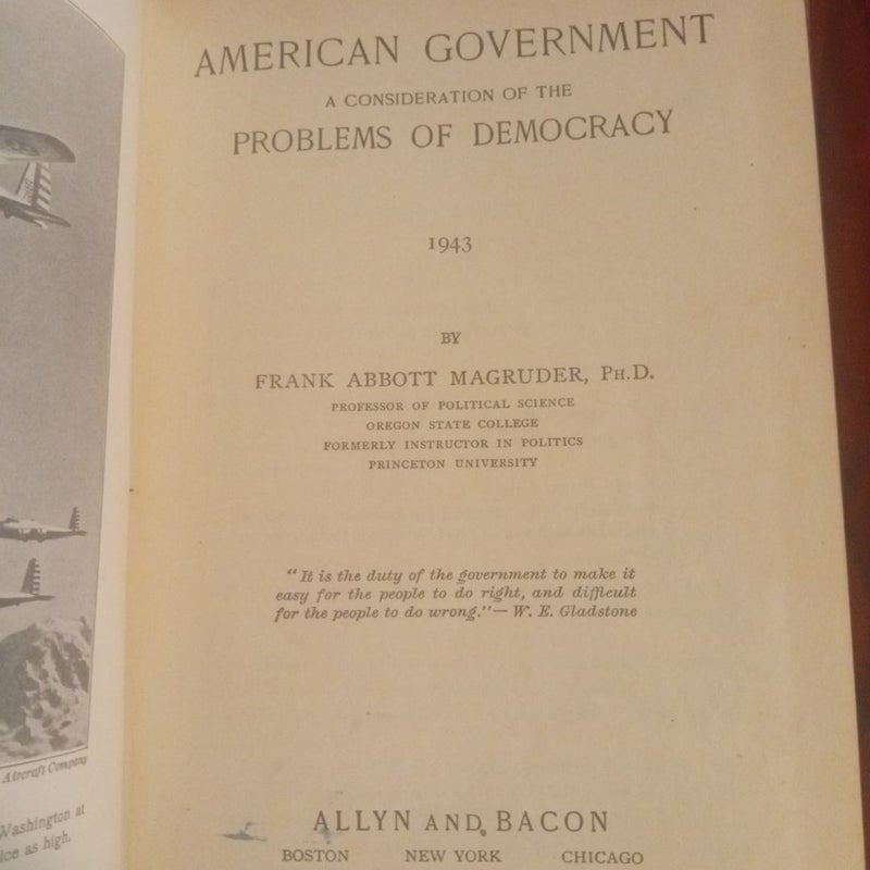 American Government 1943