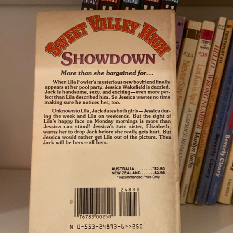 Showdown   Sweet valley high