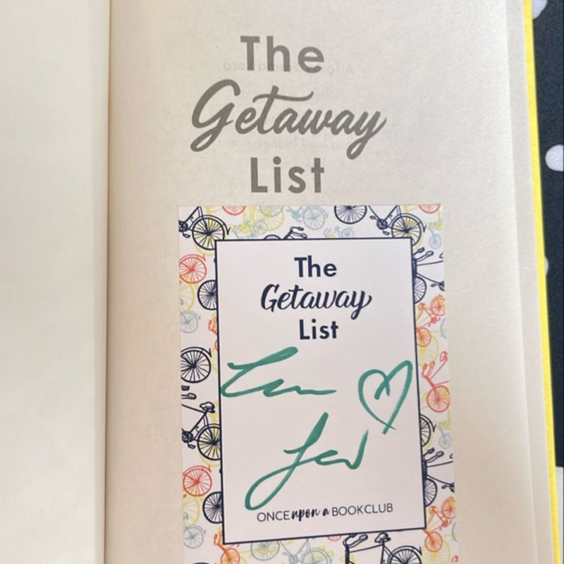 The Getaway List **SIGNED COPY**