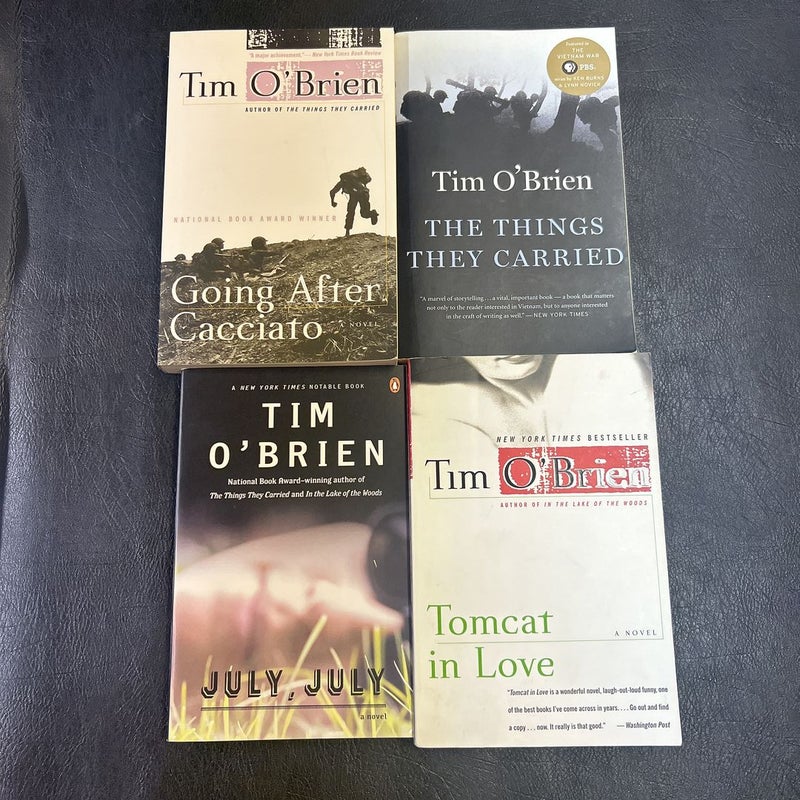Tim O’Brien 4 Paperback Bundle 