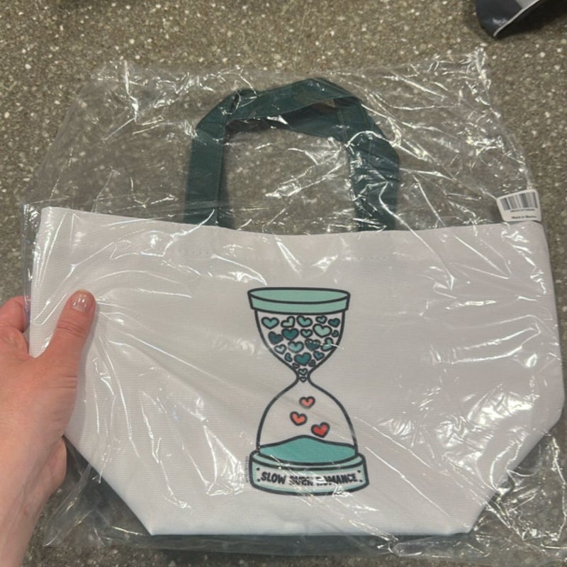 Thriftbooks tropetote slow burn romance tote