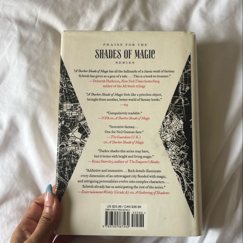Shades of Magic books 1-3