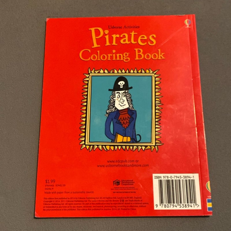 Pirates Coloring Book
