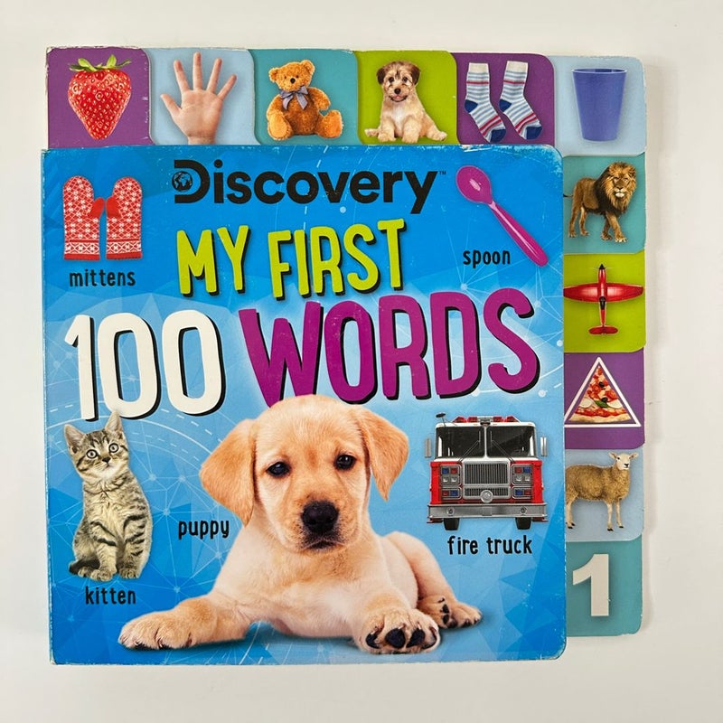 Discovery My First 100 Words with tabs