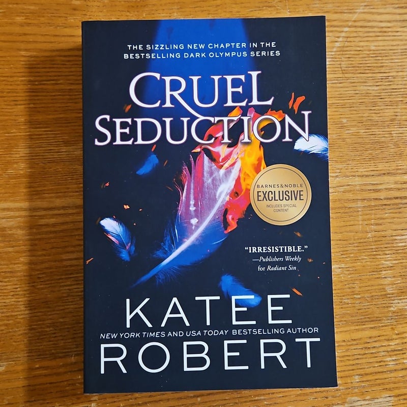 Cruel Seduction (B&N Exclusive Edition) (Dark Olympus #5) by Katee Robert,  Paperback