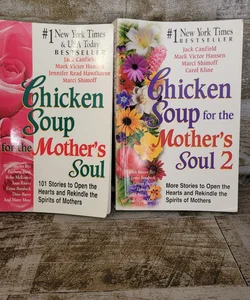 Lot of 2 Chicken Soup for the Mother's Soul & 2