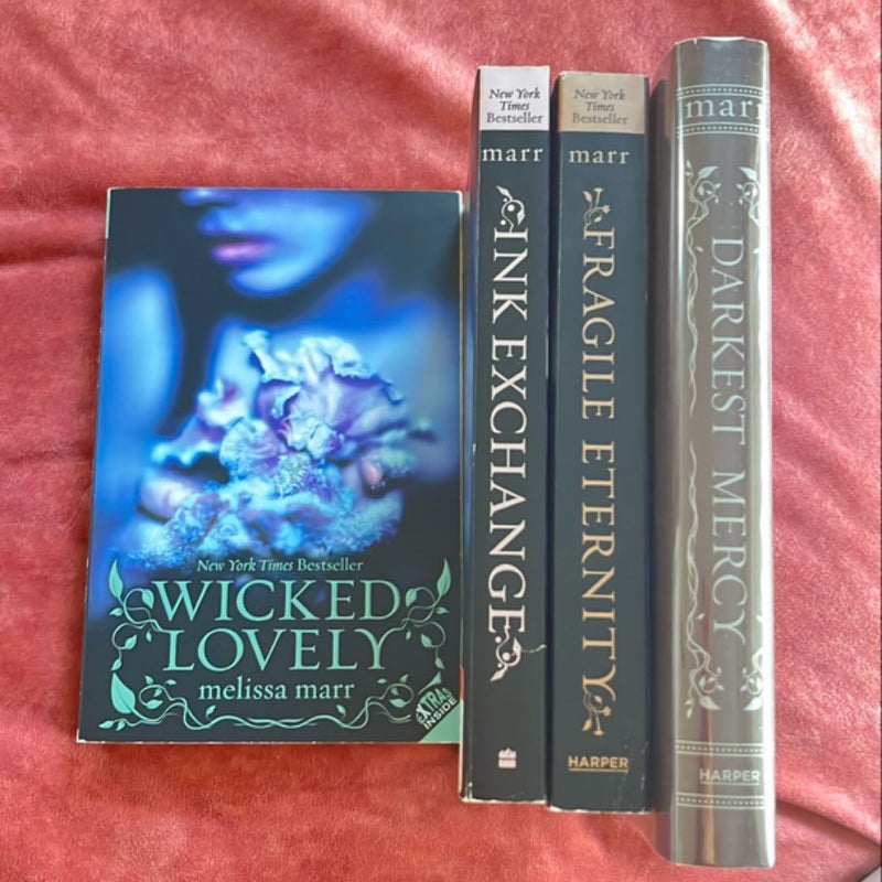 Wicked Lovely + Ink Exchange + Fragile Eternity + Darkest Mercy