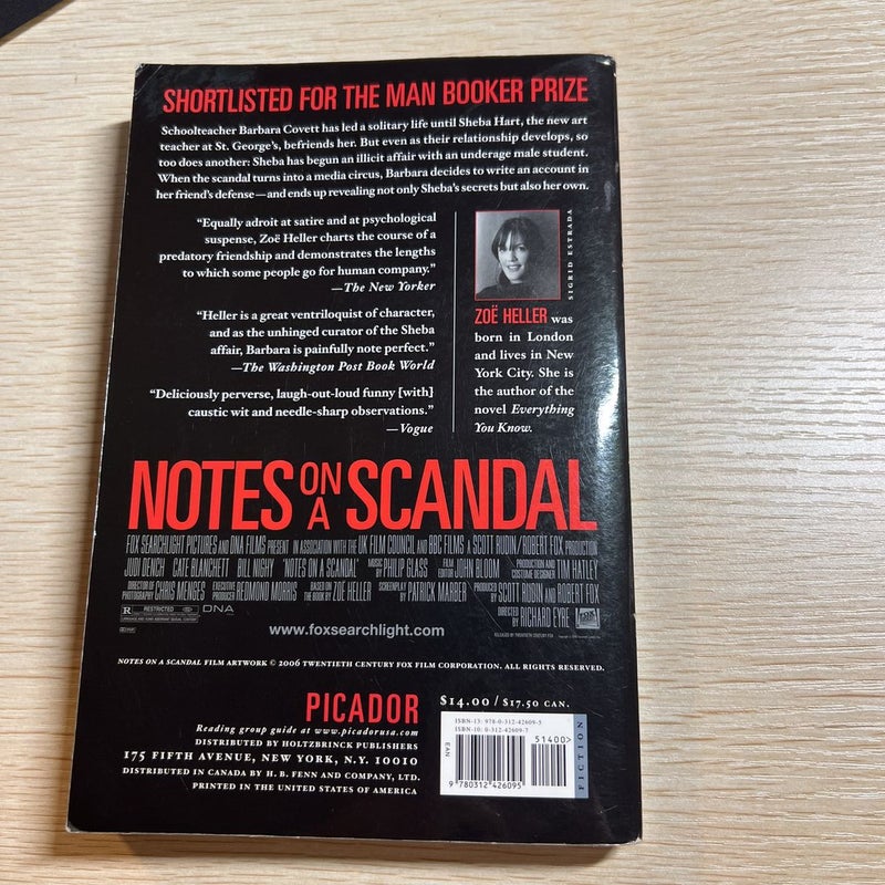 Notes on a Scandal