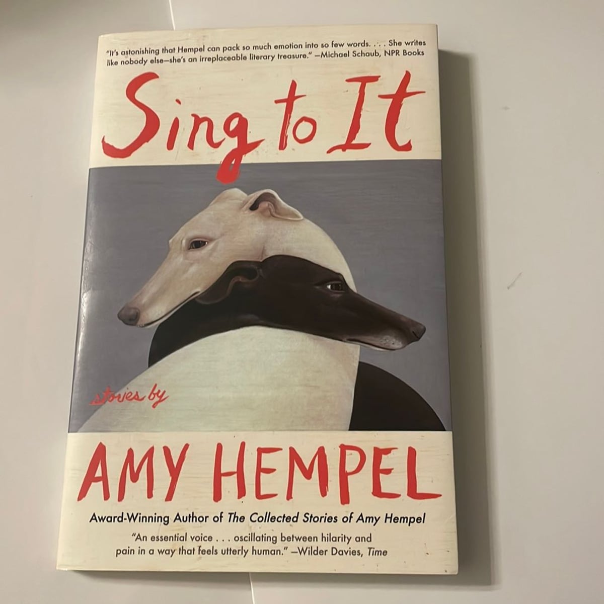 Sing to It by Amy Hempel, Paperback | Pangobooks