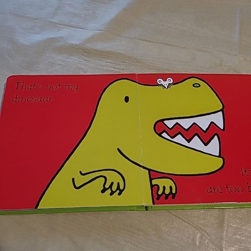 Touchy-Feely Book, That's Not My Dinosaur.. It's Body Is Too Squashy