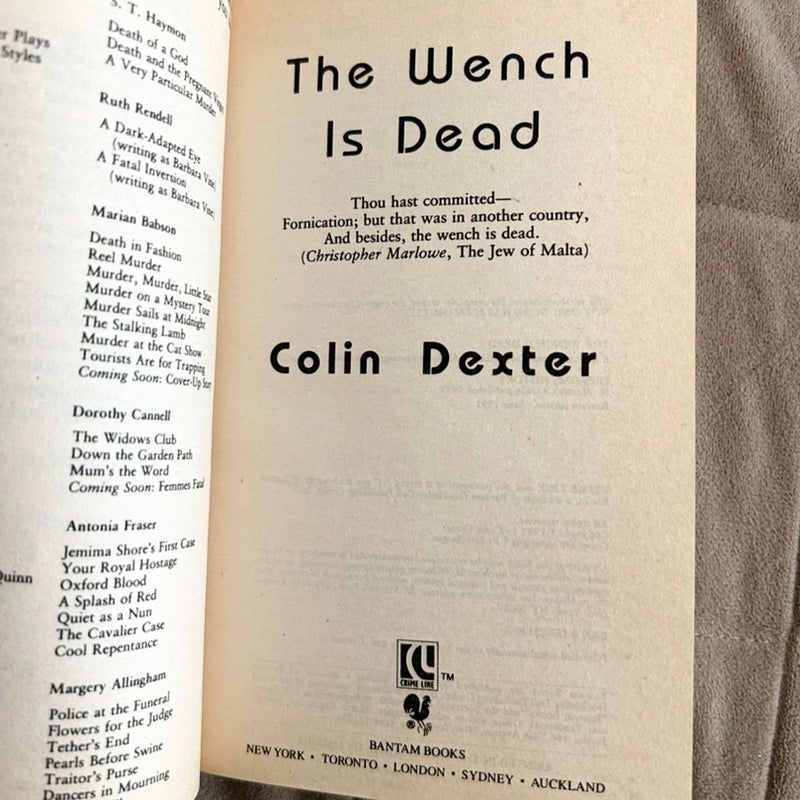 The Wench Is Dead 3830