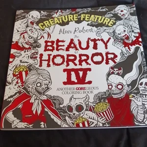 The Beauty of Horror 4: Creature Feature Coloring Book