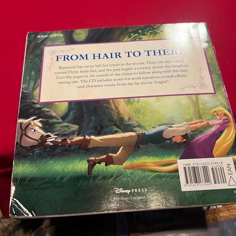 Tangled Read-Along Storybook and CD by Disney Books