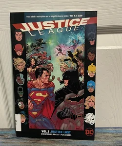 Justice League Vol. 7: Justice Lost
