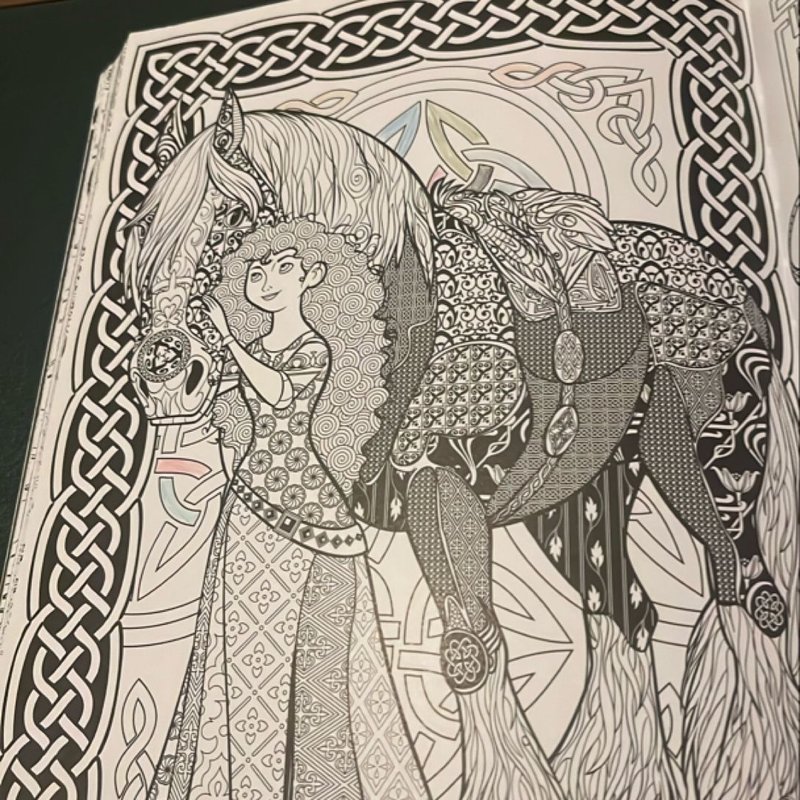 Art of Coloring Disney Animals by Disney Books