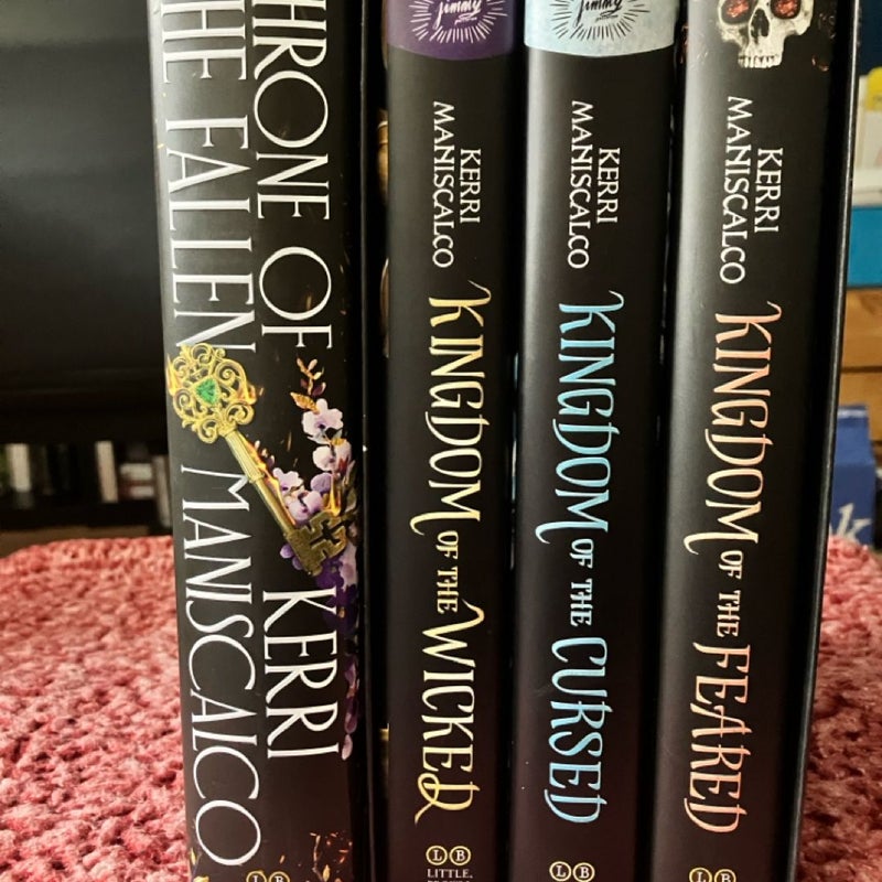 Kingdom of Wicked Box set + throne of the fallen