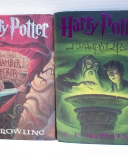 Harry Potter Bundle-Chamber of Secrets & Half-Blood Prince