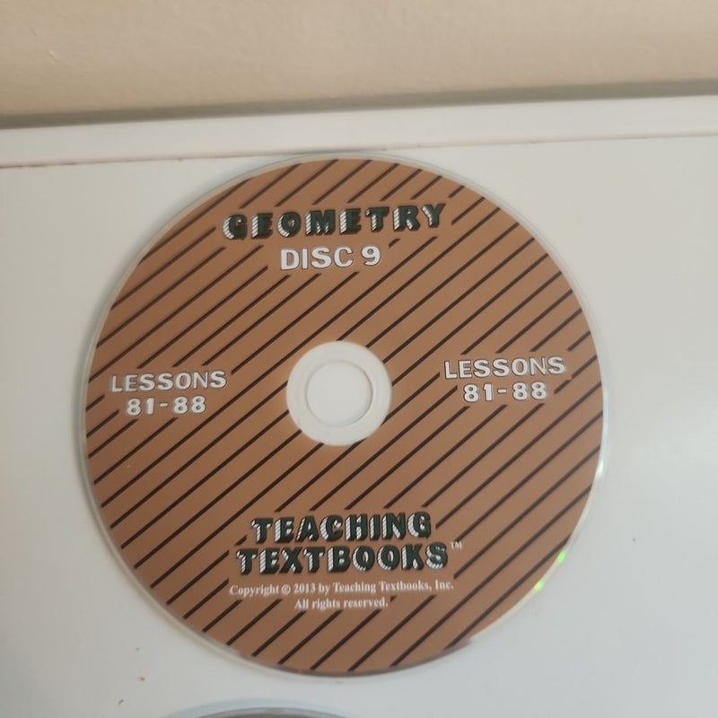 Geometry Teaching Textbooks Discs 7-12