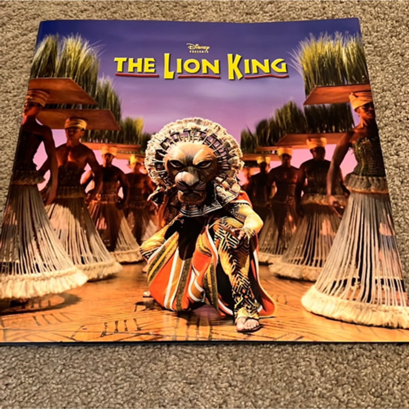 Disney’s The Lion King On Broadway Program