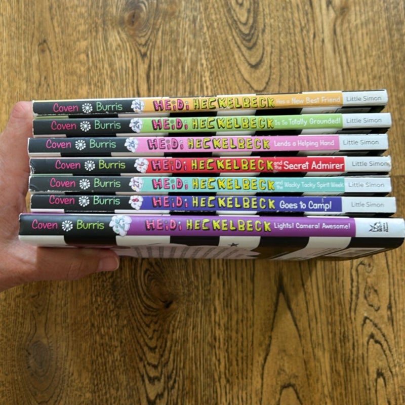 Heidi Hecklebeck lot - 7 books