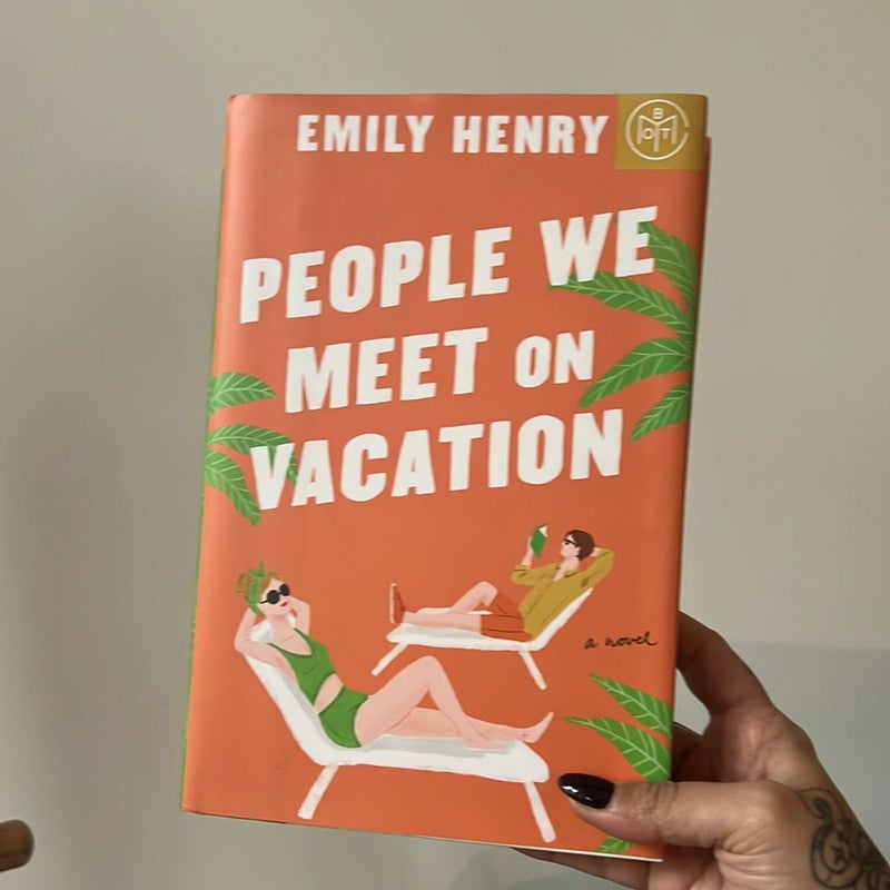 People We Meet On Vacation By Emily Henry , Hardcover 