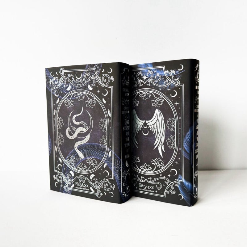 The Serpent and the Wings of Night, The Ashes and the Star-Cursed King Crowns of Nyaxia (SIGNED Fairyloot Exclusive Editions)