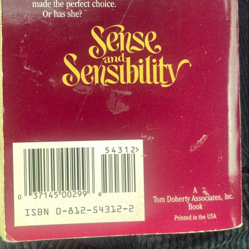 Sense and Sensibility