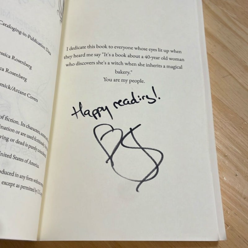 Bread, Coffee, Magic * SIGNED *