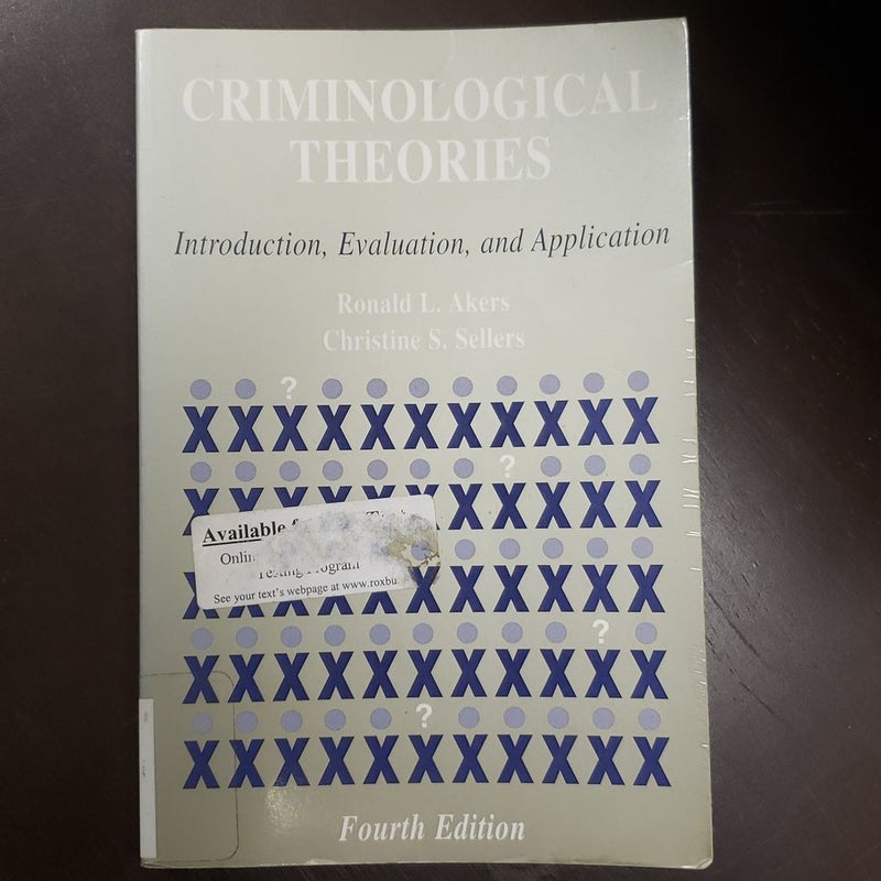 Criminological Theories