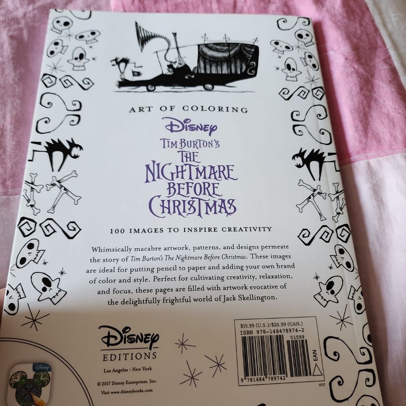 Art of Coloring: Tim Burton's the Nightmare Before Christmas