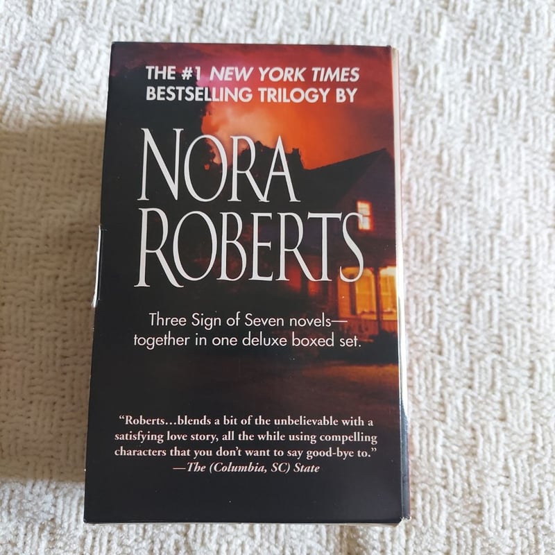 Nora Roberts Sign of Seven Trilogy Box Set by Nora Roberts