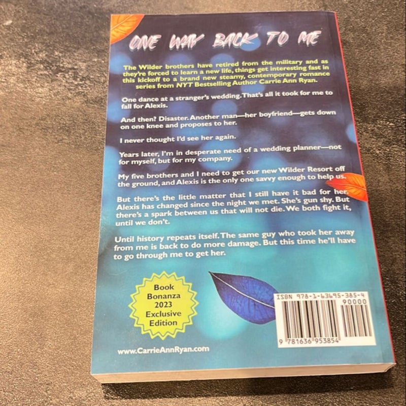 One Way Back to Me - Book Bonanza Edition