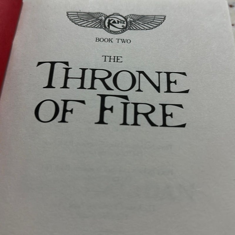 Kane Chronicles, the, Book Two the Throne of Fire (Kane Chronicles, the, Book Two)