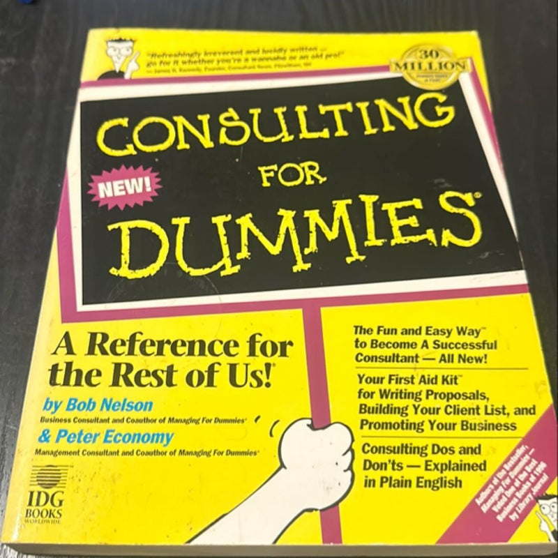 Consulting for Dummies®