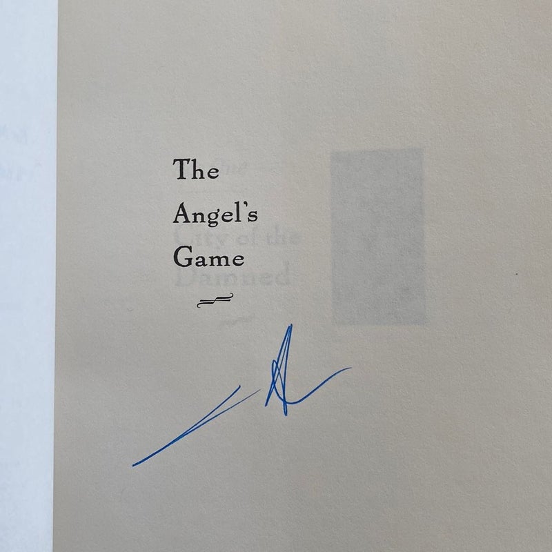 The Angel's Game (Signed)