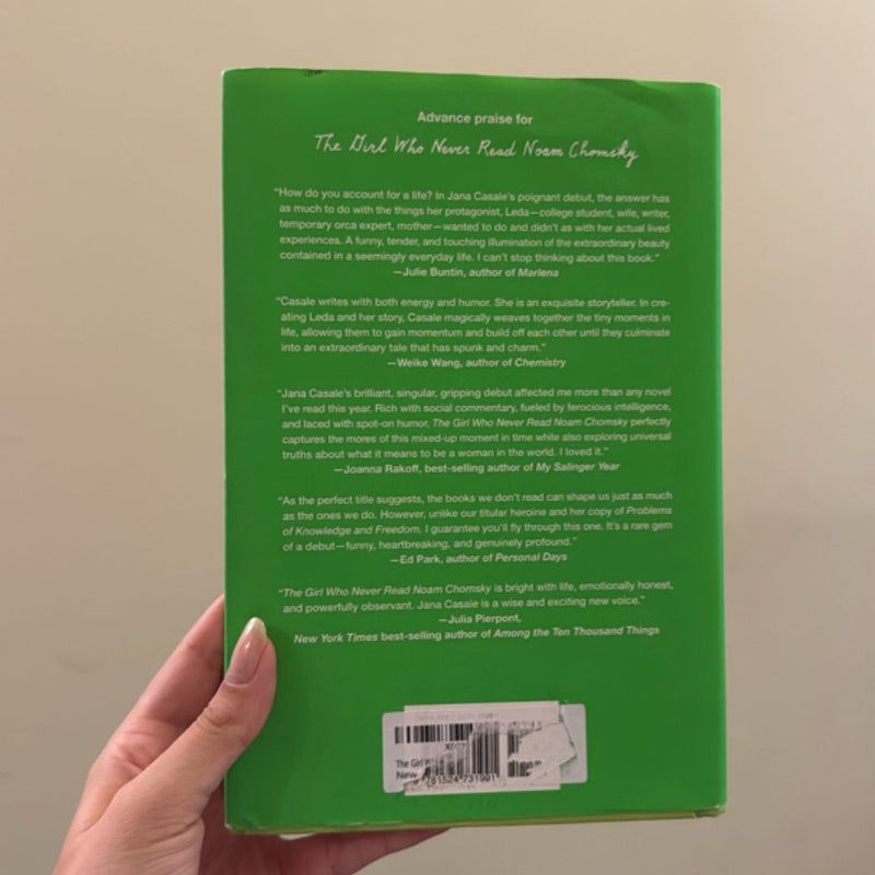 The Girl Who Never Read Noam Chomsky
