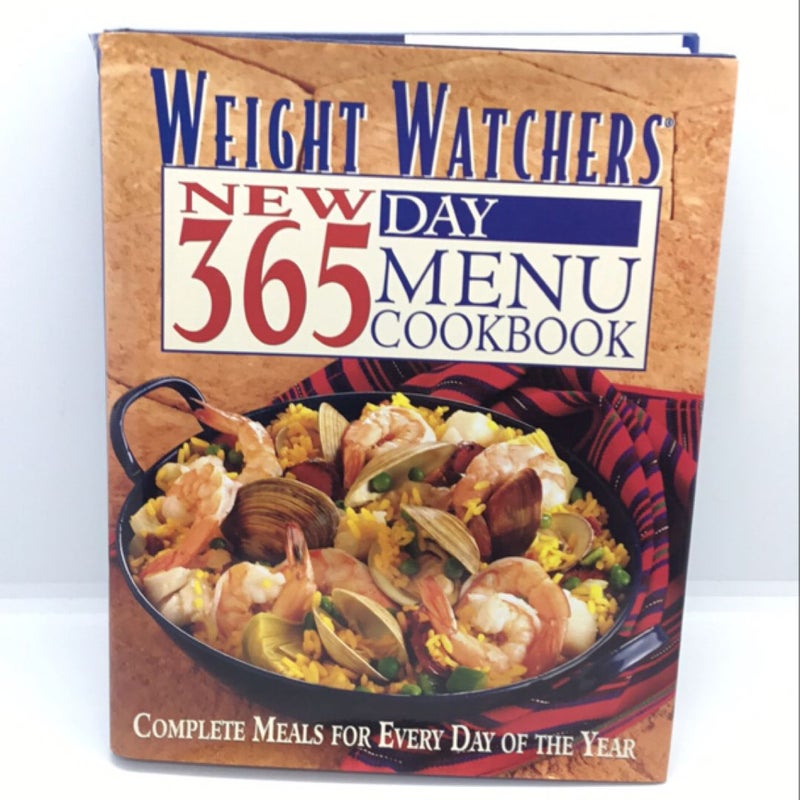 Weight Watchers New 365-Day Menu Cookbook