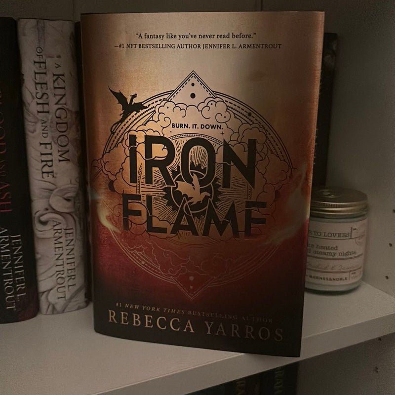 Iron Flame SPRAYED EDGES