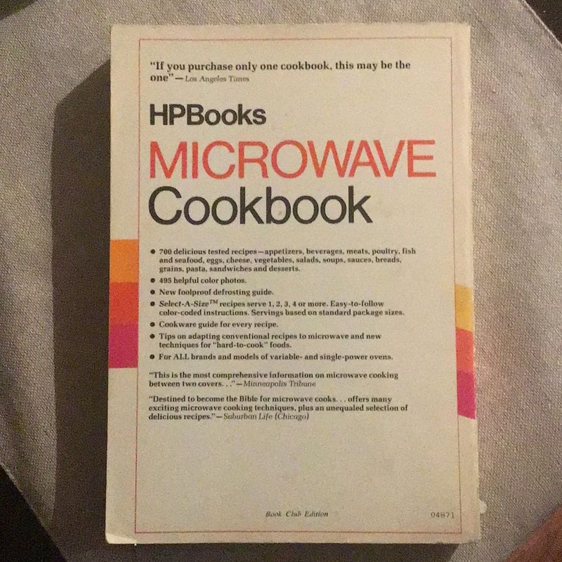 HPBooks Microwave Cookbook