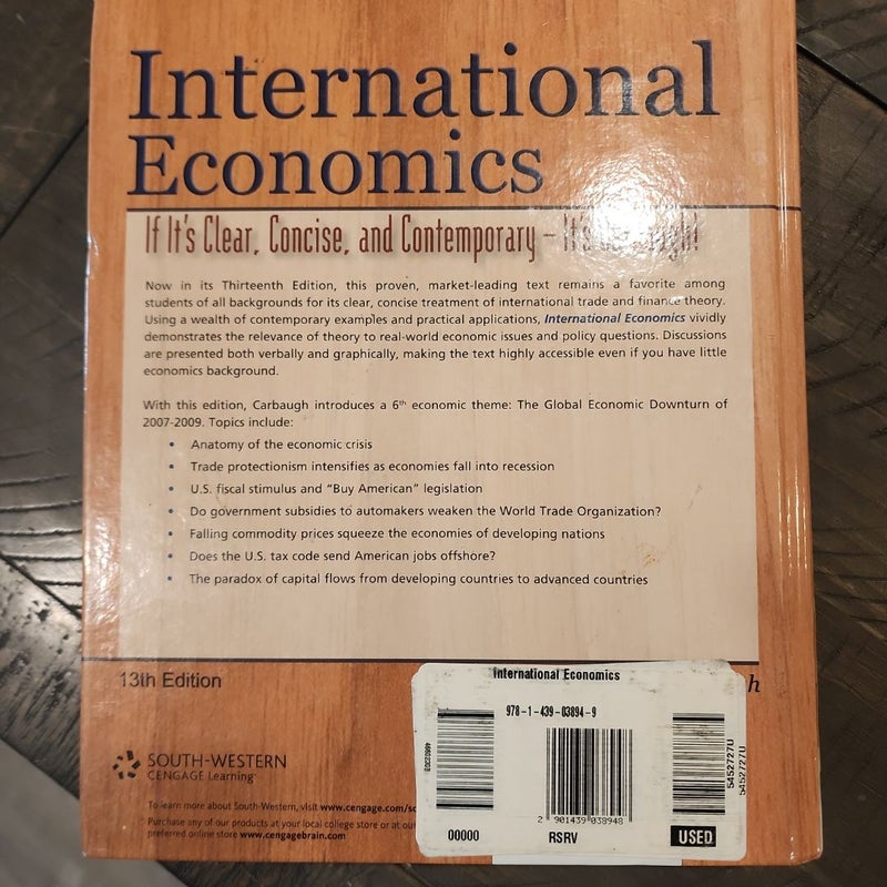 International Economics 13th Edition